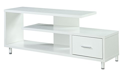 Convenience Concepts Seal Ii 60" Tv Stand, White #TOP10