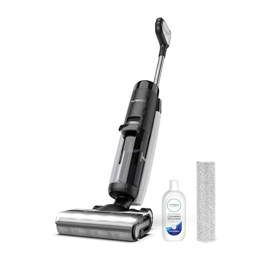 Tineco Floor One S7 FlashDry Nettoyeur de Sol Intelligent sans Fil, Aspirateur Sec et Humide, Longue Autonomie, Auto-nettoyant, Séchage FlashDry à air Chaud à 70°C, Nettoyage des Angles des 2 côtés