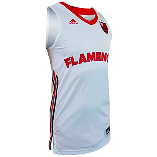 Camisa Adidas Flamengo Regata Basquete Oficial Parão Nba