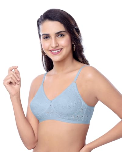 Image of Brida Italia Women's Cotton Minimizer Saree Bra | Full Coverage | Non-Padded, Wire-Free | Comfortable Daily & Ethnic Wear
