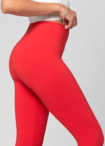 Image of Conceited High Waist Leggings in Shorts, Capri and Full Length - Buttery Soft - 3 inch High Waistband - Regular and Plus Size