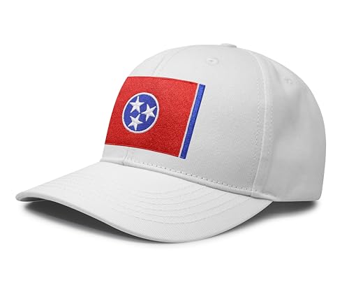 Image of International Tie State Hat for Men and Women, Adjustable Snapback Trucker Baseball Cap with Embroidered Patch
