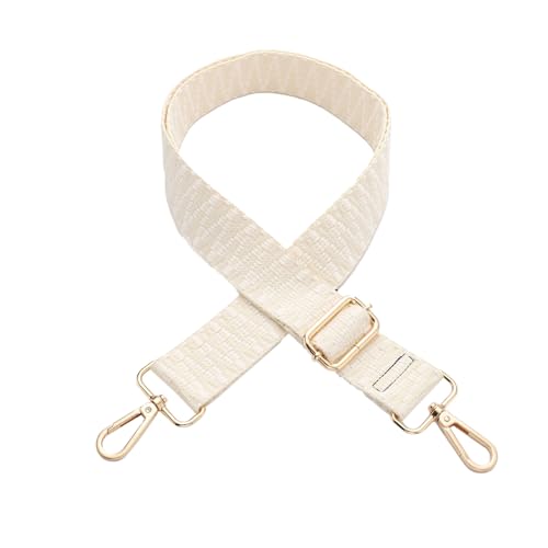 Whakano Correa de hombro ajustable para bolsos, 3,8 cm de ancho, correa de hombro ajustable de 75 – 145 cm, correa de hombro de repuesto, correa de hombro, para bolso de ordenador portátil, marrón