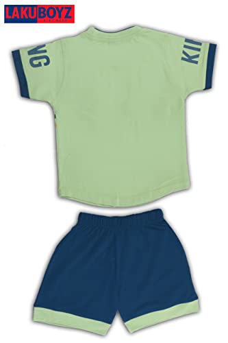 Image of Kids T-Shirt Set | Best Combo Sets Outfits for Kids - Green