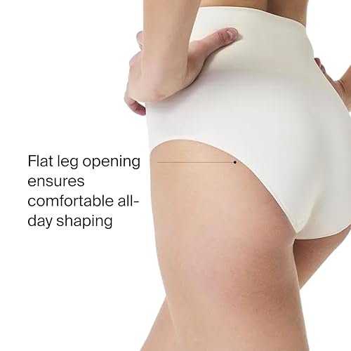 Image of SPANX SPANXshape Everyday Shaping Brief - Core Control Shapewear Underwear - Invisible Under Clothes - Seamless Design