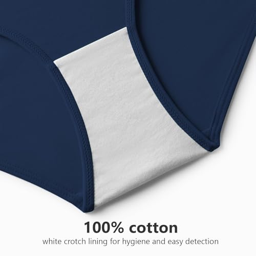 Angelhood 6 Pack Womens Cotton Maternity Underwear,Healthy Maternity Pregnancy Panties Postpartum Mother Under Bump Underwear