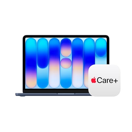 Image of Apple 2026 MacBook Neo 13-inch Laptop with A18 Pro chip: Built for AI and Apple Intelligence, Liquid Retina Display, 8GB Unified Memory, 256GB SSD Storage; Indigo with AppleCare+ (3 years)