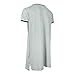 Men's Night Shirts for Sleeping Henley Neck Nightshirt Short Sleeve Big and Tall Loose Night Shirts Sleepwear
