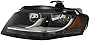 Evan Fischer Headlight Assembly Compatible with 2009-2012 Audi A4/S4 2010-2012 Halogen Sedan/Wagon Driver Side
