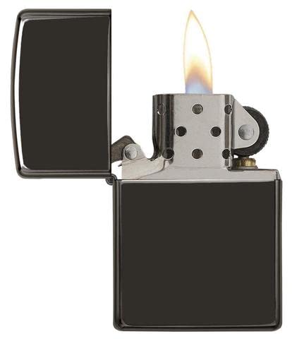 Zippo Encendedor Personalizado High Polish Black miniatura 2