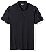 Amazon Essentials Polo da Golf ad Asciugatura Rapida Slim Uomo, Nero, L