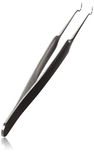 ACELIST Blackhead Tweezer - Premium Stainless Steel Acne Removal Tool, Blackhead Remover Tweezers Kit, Comedone Extractor Tool,Zit Removing for Risk Free Nose