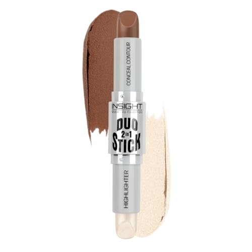 INSIGHT Duo Stick Conceal Contour + Highlighter-Coffee|Medium Cov...