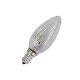 eDM 35432 Bombilla Vela, 60W E14 125V