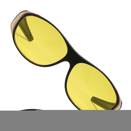 Generico Gafas De Sol Polarizadas - Gafas De Visión Nocturna De Aleación PC De 5.71 Pulgadas | Gafas Penetrantes Infrarrojas Elásticas Ajustables | Proporciona Una Protección Cómoda Y Elegante