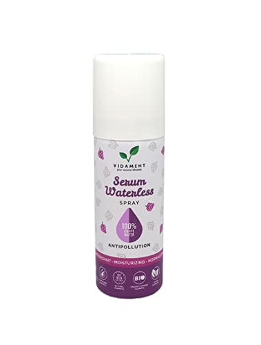 Vidament Sérum Facial Orgánico Antipollution en Spray Efecto Hidratante Antioxidante Normaliza la Piel Fija el Maquillaje 50 ml Cover
