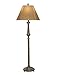 Stiffel Amber Tortoise Shell Traditional Floor Lamp
