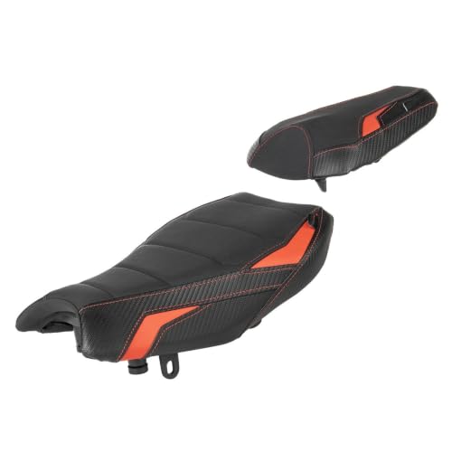 Coussins de selle rouge Suzuki GSXR 1000R avec housse améliorée haute finition