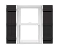 Mid America Board and Batten 14" 4 Board Joined Vinyl Standard Shutter (1 Pair) - 14 x 59 010 Musket Brown