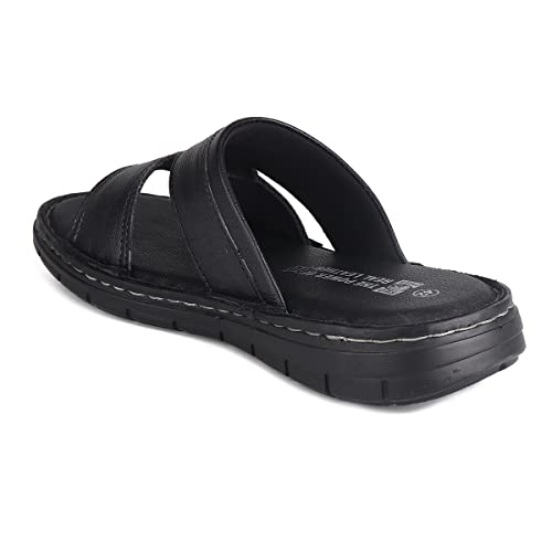 Image of Red Chief Leather casual slippers for men
