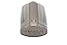 Xikar HP3 Inline Triple Flame Cigar Lighter, Attractive Gift Box, EZ-View Red Fuel Window, Honeycomb Texture, Gunmetal