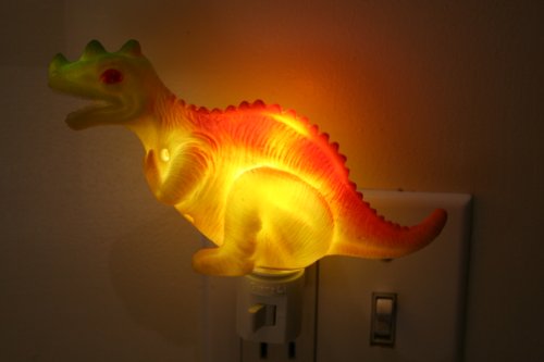 Carousel Horse Night Light with Mixed Color Mascot Crystals