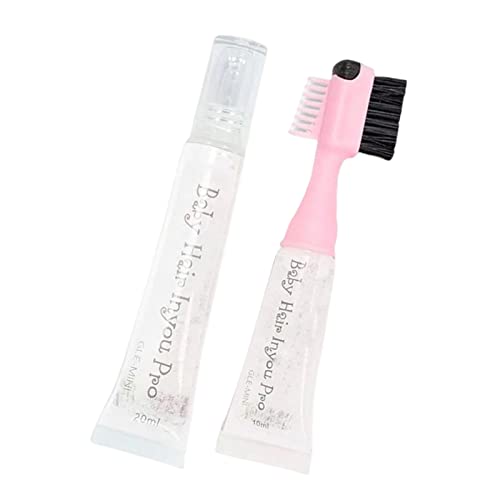 Fixador de Bordas,Baby Gel para perucas de cabelo | Feminino Fixação Forte Não Oleosa Borda Fofa Fix