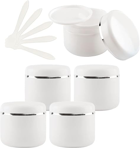 Pot stockage pour onguent et crème vide 30ml avec spatule