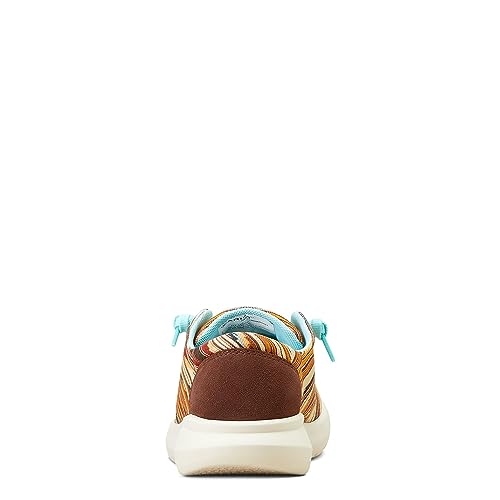 ARIAT ARIAT Women's Hilo Chimayo Sneaker, Santa Fe Mustard, 6.5