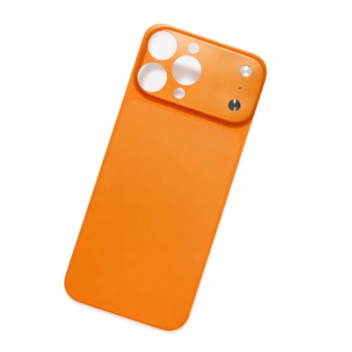 Image of Milestone Back Camera Converter pasteable Sheet Compatible for i Phone 14 Pro to 17 Pro (Pack of 1) (orange)