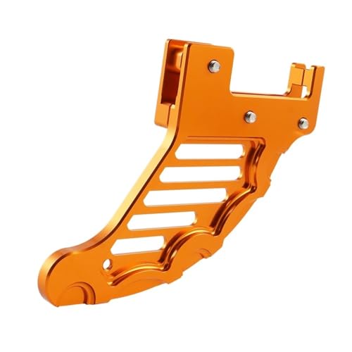 Protège-disque de frein arrière orange pour moto KTM EXC 300 et EXC-F SXF XC