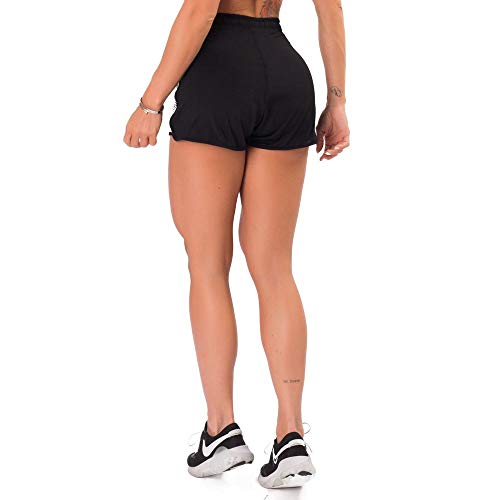 Short New Trip Fierce-preto-p