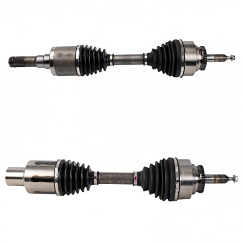 Image of TRQ Front Driver & Passenger Side CV Axle Assembly Set for 2016-2020 Ford F-150 4WD 2018-2021 Expedition 4WD 2018-2021 Lincoln Navigator 4WD From 10 /13 /15 Production Date