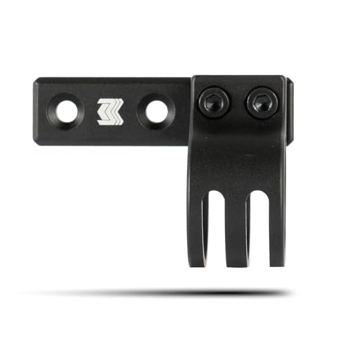 Monstrum Flashlight Ring Mount 1 inch Diameter | Compatible with M-LOK | 45 Degree Offset