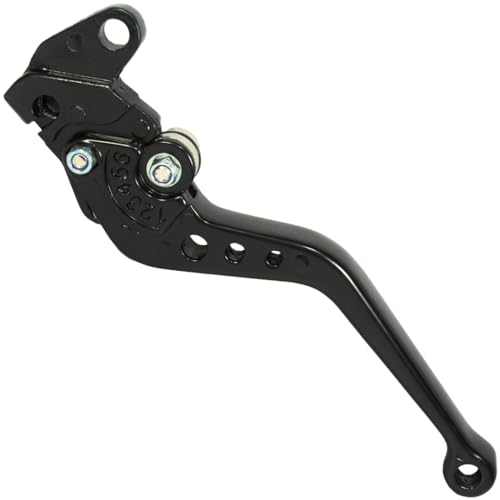 Manete de freio embreagem esportivo a tambor YBR125 Factor 2000 a 2016 par (Preto)