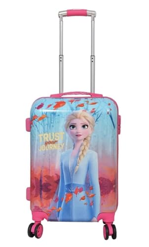 Image of ADSON Abs Kids Trolley 360 Rotating Luggage 360 Degree Wheels Non-Breakable 20 Inch Kids Hardsided Suitcase with 4 Wheels, 360 Degree Wheel Travel Trolley Bag