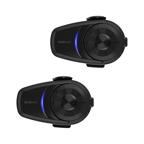 SENA 10S Système de Communication Bluetooth Intercom Casque Moto Double