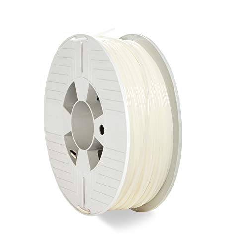 VERBATIM PLA-Filament 3D-Printing I 2.85mm I 1kg I high end polyactide-Filament for Material Extrusion I for 3D-Printer & 3D-Pen I 3D-Printer-Filament Made of PLA I 1 Spool 126m I Natural