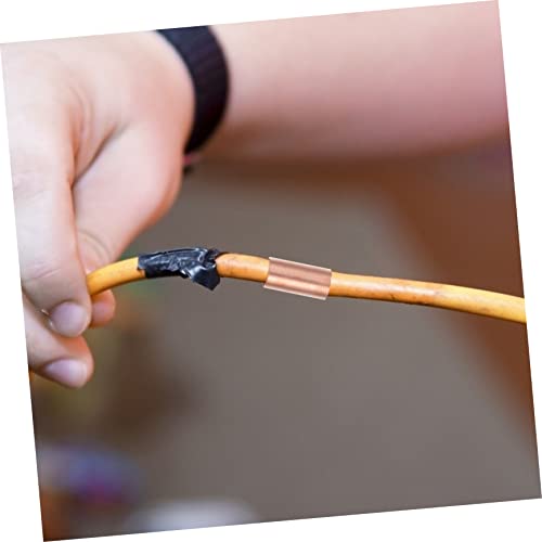 Ferrules de terminaison électrique en cuivre isolé pour câblage audio haute fidélité