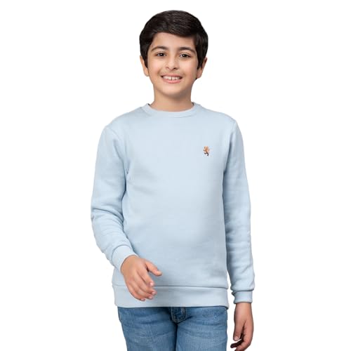 Image of Red Tape Boy's Cotton Blend Crew Neck Sweatshirt