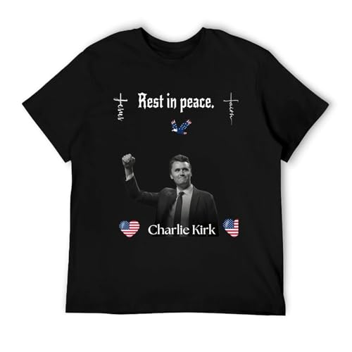 Charlie Kirk Printed T-Shirt Sweat-Wicking Quick-Drying Lightweight Sweatshirt4