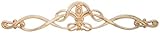 Einfache verwendung Holzornament Ornament Holz Verzierung (B)