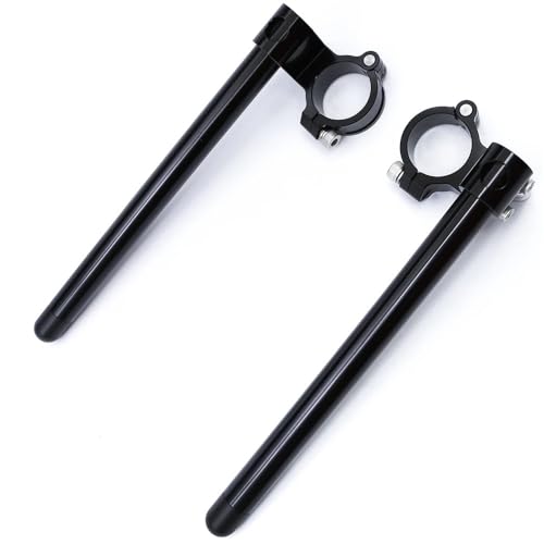Manillar motocicleta ajustable con barra de equilibrio CNC de 15 pulgadas y clips 5