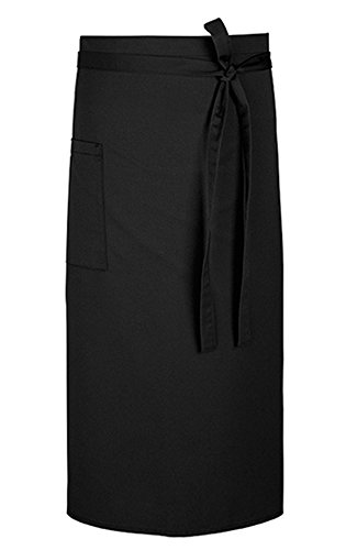 GREIFF Gastro Moda Service Schürze 100x80 Schwarz Modell 4126