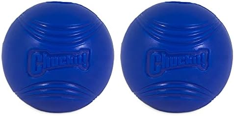 Chuckit! Crunch Ball Crackle Sound Dog Toy Launcher Compatible, 2 Pack, Medium