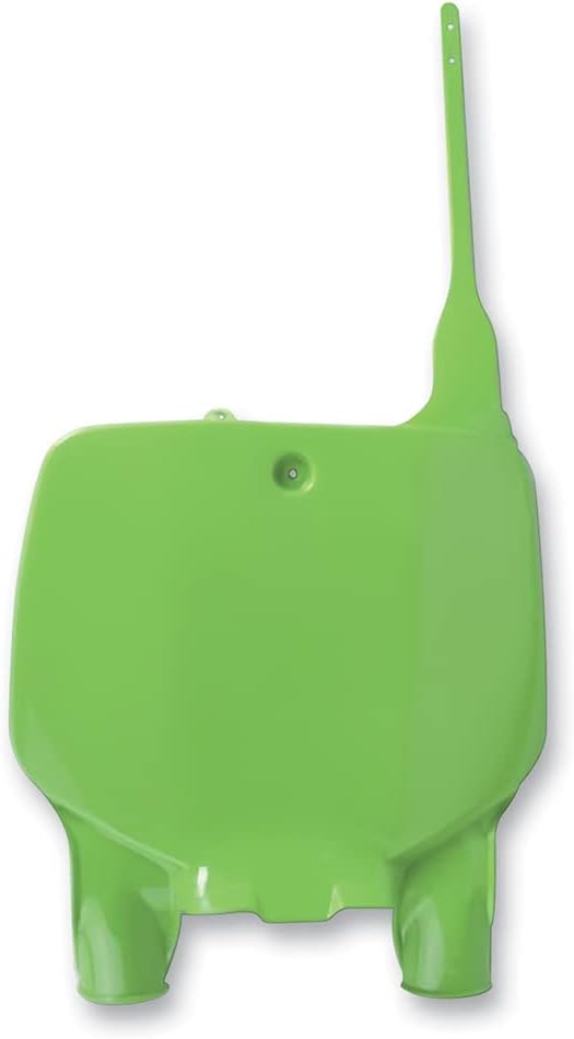 UFO Front Number Plate (Green) Compatible with 96-02 Kawasaki KX250