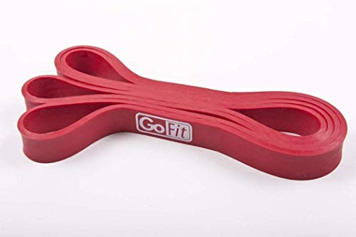 Gofit Wide Super Resistance Bands - Resistance Training Loops, Red #TOP4