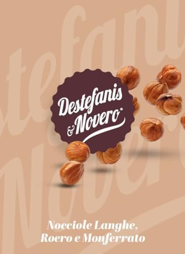 Destefanis & Novero | Avellanas Naturales del Piamonte tgt, Crudas Descascarado, con Piel y sin tostar, fruto seco saludable, fuente de vitaminas y fibra, perfectas para desayunos y aperitivos, 1 kg