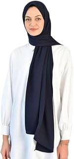 سكارف مودال، حجاب مودال عصري، مقاس 2 متر × 55 سم