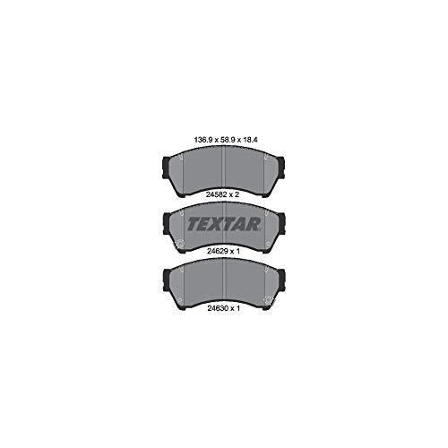 Preisvergleich Produktbild Textar 2458202 Bremsbelagsatz, Scheibenbremse